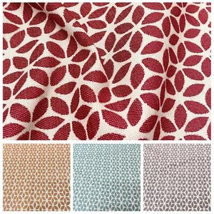 Balham Geometric Fire Retardant Woven Heavy Furnishing Upholstery Fabric - Picture 1 of 23