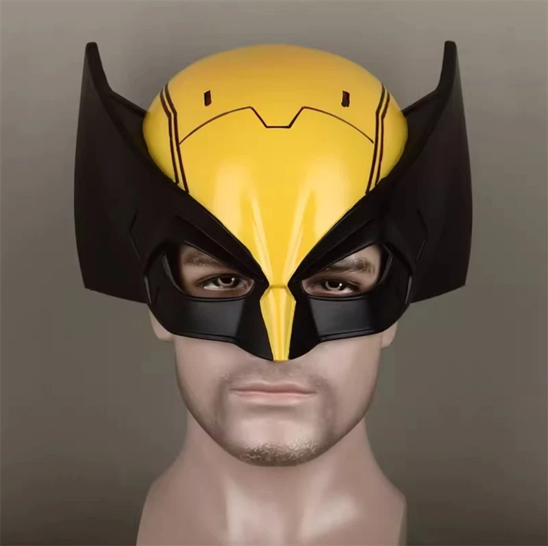 Deadpool & Wolverine Cosplay PVC Helmet Halloween Party Prop Mask Toy Gift  - Image 1 of 4