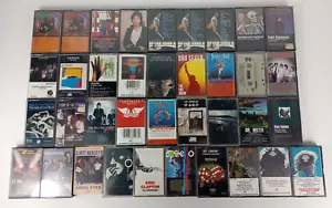 Vintage Cassette Classic Rock Mixed Lot (x37) - Picture 1 of 11