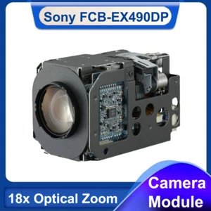 Original SONY FCB-EX490DP 18x Optical Zoom CCTV Block Camera Module - Imagen 1 de 6