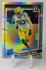 π2023 donruss optic LUKAS VAN NESS (rookie/holo prizm) #240π *Packers* - Picture 1 of 2