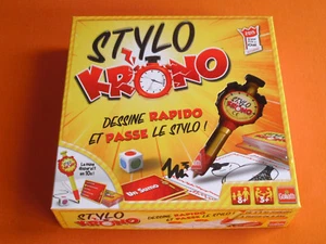 JEU GOLIATH : * STYLO KRONO * DESSINEZ RAPIDO * - Photo 1/3