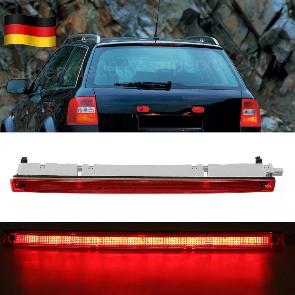 Dritte 3. LED Bremslicht Bremsleuchte 4B9945097A Für Audi A6 Avant 1998-2005 Rot - Bild 1 von 4