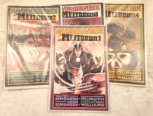 HAVOK & WOLVERINE: MELTDOWN #1-4 COMPLETE LIMITED SERIES - MARVEL-EPIC/1988 - Picture 1 of 9