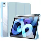 Funda Pliegues Dux Ducis Toby para iPad Air (2020) - Azul Claro