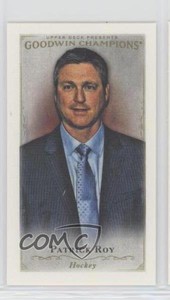 2016 Upper Deck Goodwin Champions Canvas Minis Patrick Roy #7 HOF