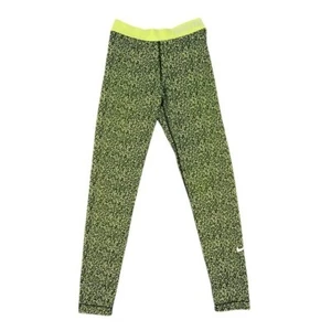 Pantalones de compresión Nike Pro para mujer M verde Mezzo Dri Fit calzas para correr excelentes - Imagen 1 de 9