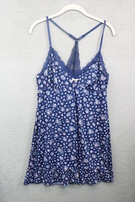 Camisón Babydoll Laura Ashley Floral Sedoso-Grande-Suave Foto 1 de 4