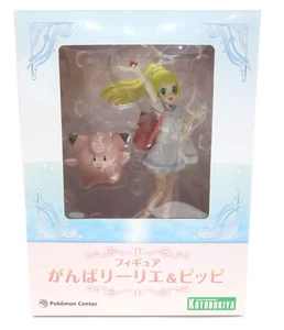 KOTOBUKIYA Pokemon Center Original GANBA Lillie & Pippi 1/8 Scale Figure - Picture 1 of 3