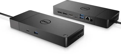 DELL WD19S-130W Power, Wired Dock USB 3.2 Gen 2 Type-C Black - Image 1 of 2