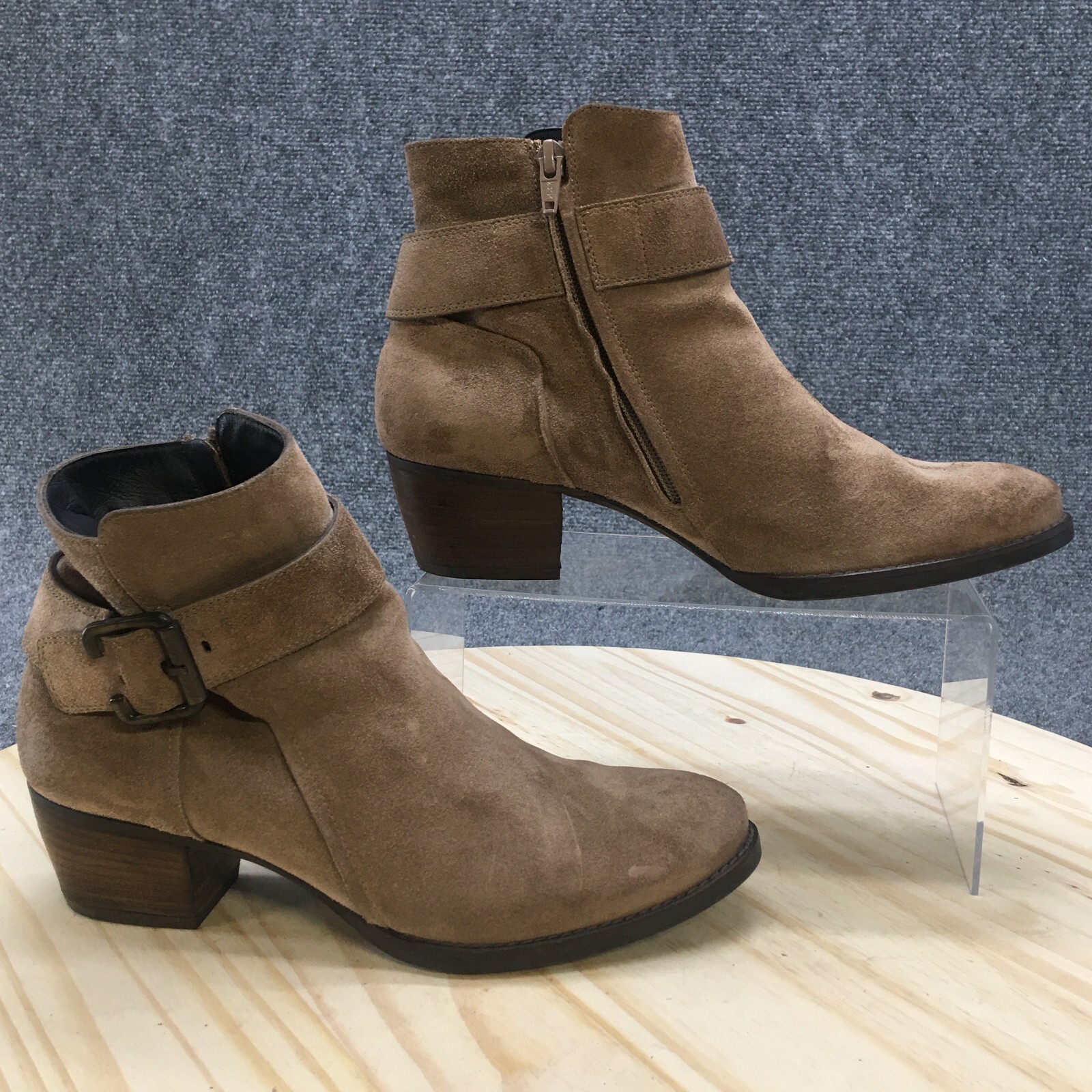 Paul Green Boots Womens 8 Brown Ankle 