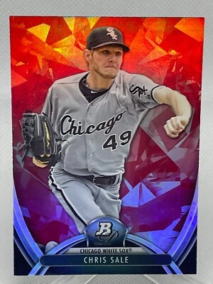 Chris Sale 2013 Bowman Platinum Ruby #97 XCJX - Image 1 of 2