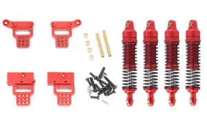 Alloy Machined Front & Rear Shocks & Shock Towers for Traxxas 1/18 TRX-4M 9826 - Picture 1 of 1