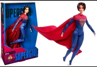 BARBIE SIGNATURE FLASH SUPERGIRL DOLL Collectible MATTHKG13 MATTEL - Image 1 of 4