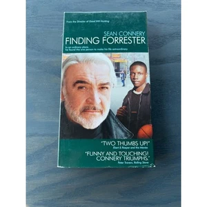 Finding Forrester Sean Connery Drama Movie Vintage 2000 VHS Tape Pre-Loved - Picture 1 of 4