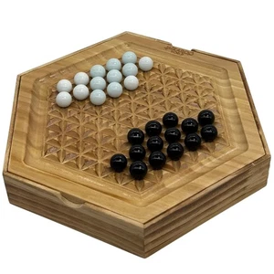 Abalone Board Game - Marble Strategy Game - 2 Player Games - Marble Chess Gam... - Picture 1 of 7