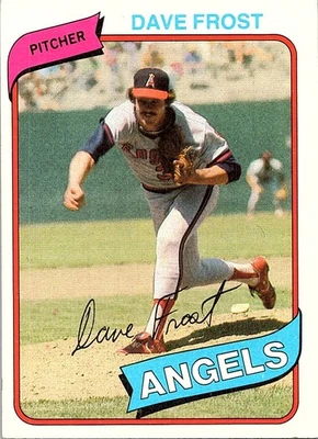 1980 Topps - Dave Frost #423 - Image 1 of 2