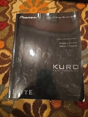 Pioneer PRO-151 FD PRO-111 FD Owners Manual - Image 1 of 3