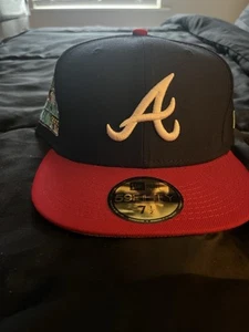 7 1/2 Mint Green UV New Era Exclusive Atlanta Braves 2000 All Star Game Fitted - Picture 1 of 6