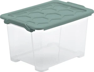 Rotho Aufbewahrungsbox EVO Safe inkl. Deckel 15 L Mistletoe grün  Boxen - Bild 1 von 2