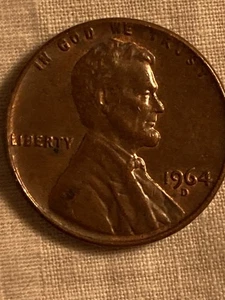 1964 D Lincoln Penny - Errors On Top Rim, "L" In Liberty On Edge, & More. RARE - Picture 1 of 5