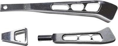 1967-1983 GM Cars & Trucks - Billet Steering Column Lever Set - Natural Aluminum - Image 1 of 2