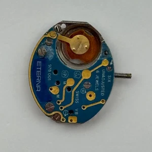 ETA 978.001 Eterna Quartz Watch Movement Incomplete Swiss Vintage Parts Repair - Picture 1 of 4