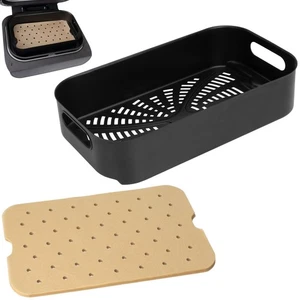 Combo cesta para freír al aire Foodi para parrilla interior inteligente Ninja FG551, no... - Imagen 1 de 7