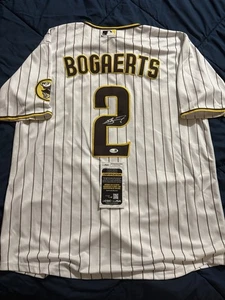 XANDER BOGAERTS Signed Padres Jersey Autographed Auto + JSA COA! - Picture 1 of 3