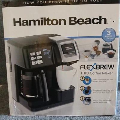 Hamilton Beach 49976 FlexBrew Trio 2-Way Coffee Maker, Compatible K-Cup Pod - Image 1 of 4