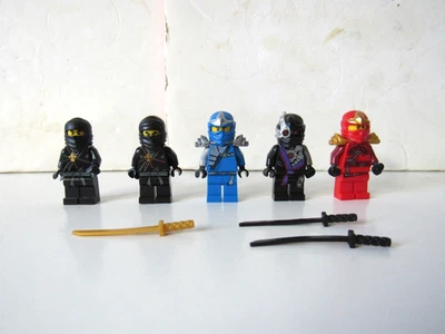 Lego Ninjago Ninja Minifigure Lot of 5 - Image 1 of 4
