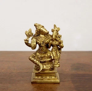 Varaha Lakshmi Statue Hindu God Vishnu Avatar Deity Temple Idol Puja Murti Pooja - Picture 1 of 3