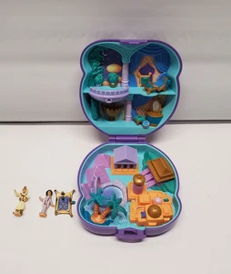 Vintage Polly Pocket Disney Aladdin & Jasmine Playcase Bluebird 1995 - Bild 1 von 11