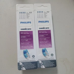 2 pairs of Philips Sonicare G2 Optimal Gum Care Brush Heads - Picture 1 of 2