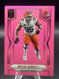 Panini Donruss Elite 2025 - Myles Garrett #32 rosa FOTL marrones paralelos - Imagen 1 de 2