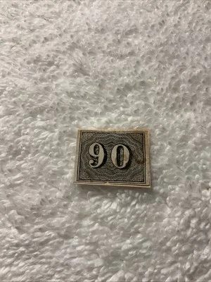 BRAZIL-(-1850-)-Scott # 25-NUMERAL-lot of 1-Stamp-USED -#353 - Image 1 of 3