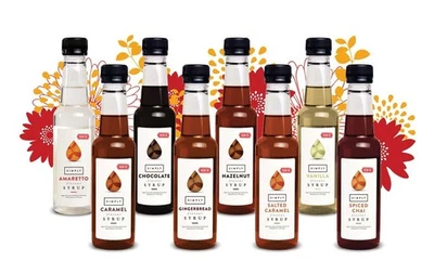 (22,76€/L)Simply Sugarfree Flavour Sirup 250 ml, Kaffee Sirup ohne Zucker, Light - Bild 1 von 4