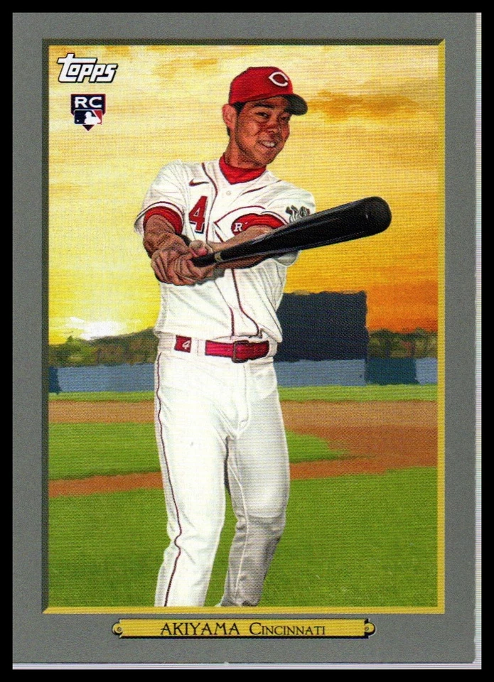 2020 Topps Update #TR-14 Shogo Akiyama Turkey Red 2020 - Image 1 of 1