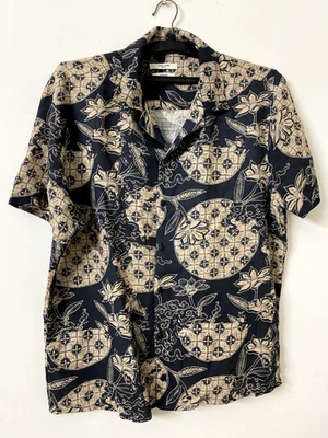Jack & Jones Premium comfort Printed Resort Shirt Short Sleeves Size L - Image 1 of 2