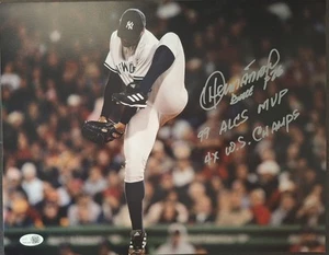 Orlando Hernandez New York Yankees Signed 11x14 Pic JSA Autograph Photo El Duque - Picture 1 of 1