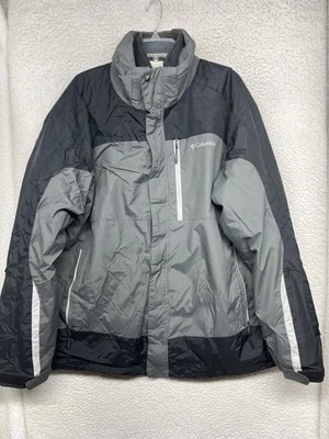Columbia Interchange 3 in 1 Jacket Mens  XXL 2XL Black Grey Fleece Outdoor - Image 1 of 4