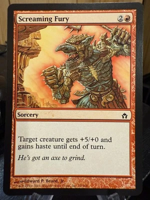 MTG Magic the Gathering Fifth Dawn Screaming Fury - Image 1 of 2