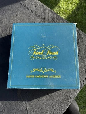 Trivial Pursuit Master Game Genus Edition 1983 Vintage Genius Trivia Board - Image 1 of 4