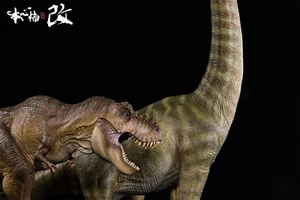 Nanmu 1/35 Tyrannosaurus Rex Der einst und zukünftige König Modell T-Rex Dinosaurier Spielzeug - Bild 1 von 82