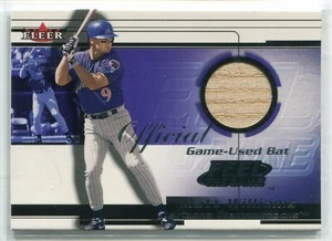 2001 Fleer Matt Williams Feel the Game GU BAT RELIC D-BACKS DIAMONDBACKS - Bild 1 von 1