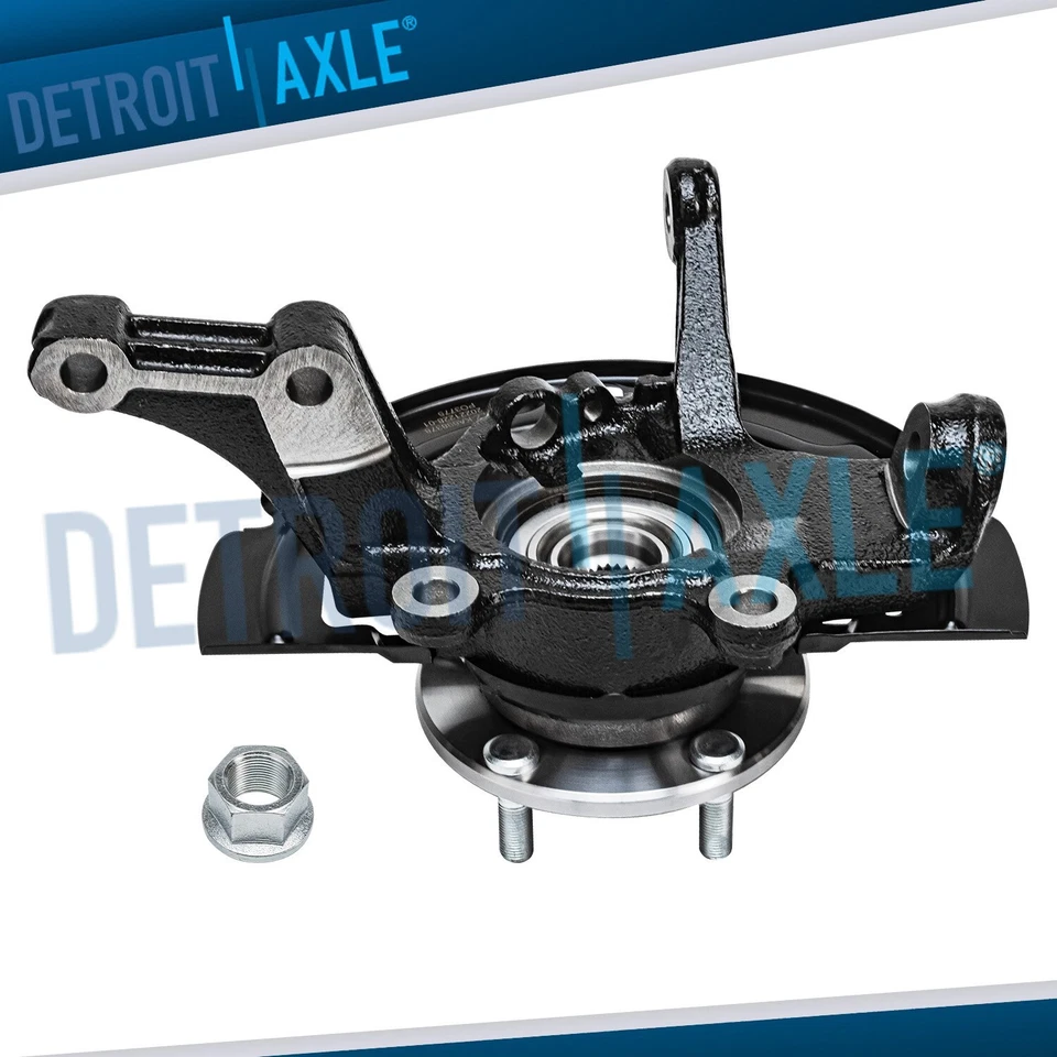 Conjunto de cojinete de cubo de rueda de nudillo delantero derecho para Nissan Altima 2002-2006 Foto 1 de 4