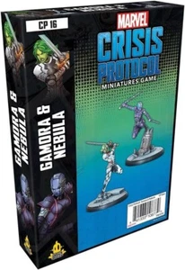 Marvel Crisis Protocol Miniaturas Juego Gamora & Nebula - Imagen 1 de 2