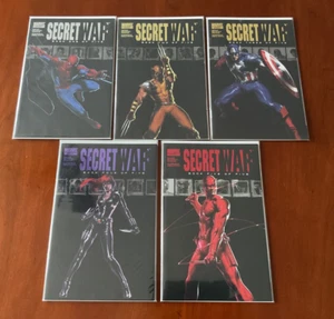 SECRET WAR #1-5 Complete Set NM- MARVEL, 3 KEYS 1. APP. Quake & Others 2004 - Bild 1 von 1