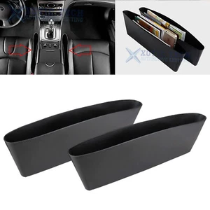 2Pcs Central Storage Box Bag Phone Holder Organizer For Hyundai Elantra 2000-up - Picture 1 of 11