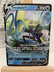 Inteleon V Ultra Rare 049/192 Pokemon - SWSH02: Rebel Clash CCG TRADING CARDS - Picture 1 of 2